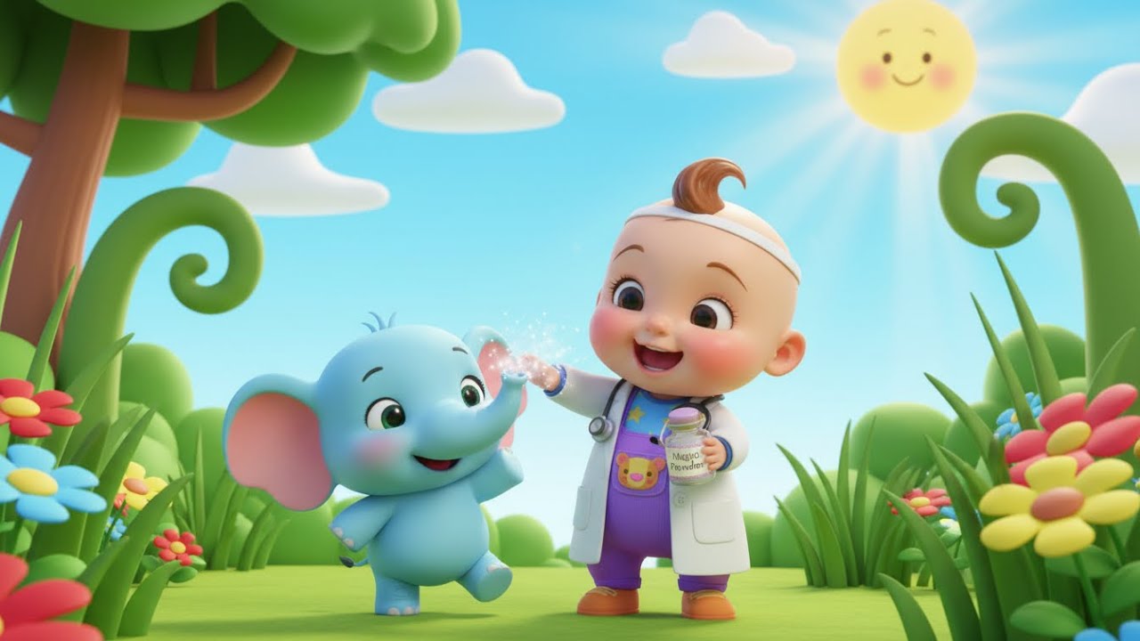 Un Médico Salva a Animales Enfermos 🐶🐱 | Canciones infantiles educativas | Baby Song Español para