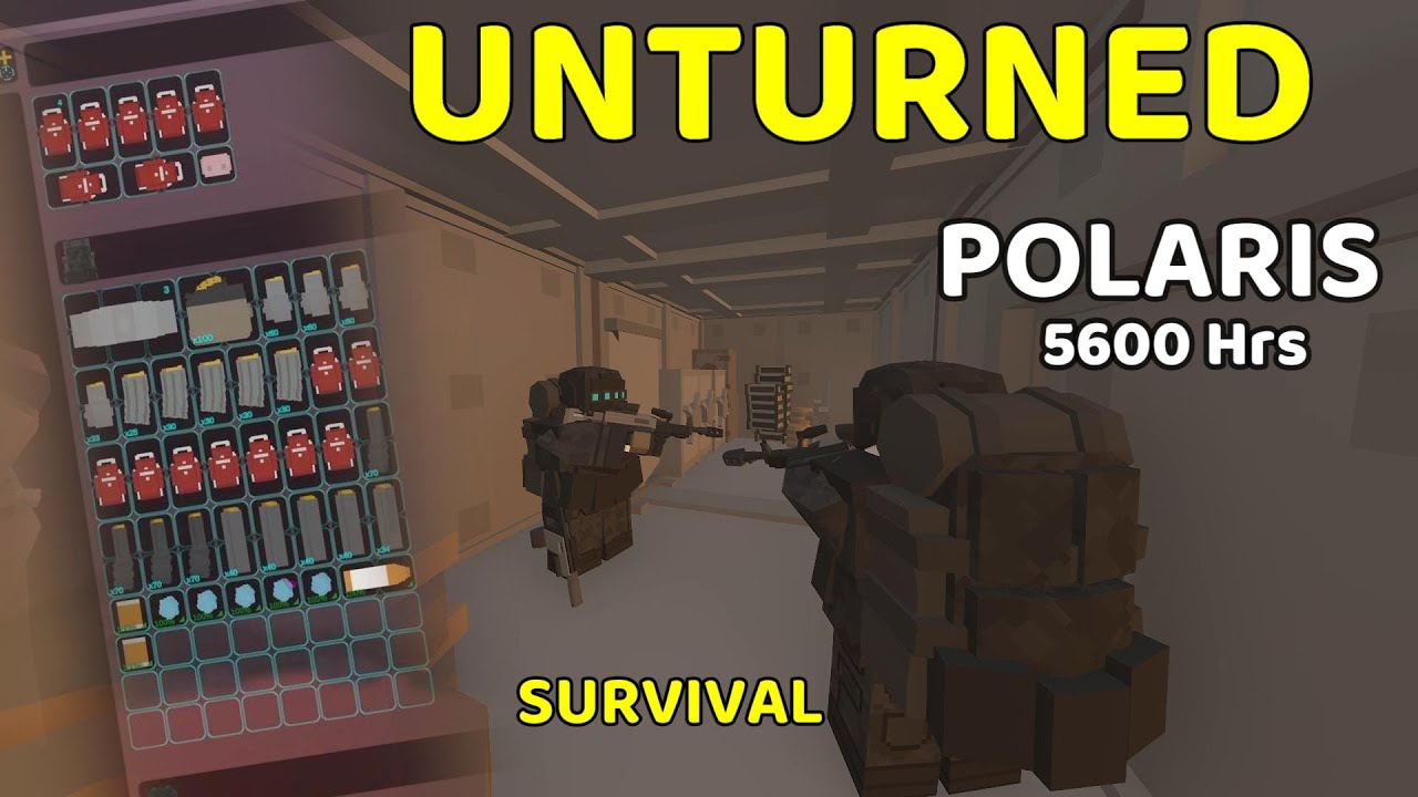 ASÍ SE VEN 5600 HORAS DE JUEGO Unturned Gameplay