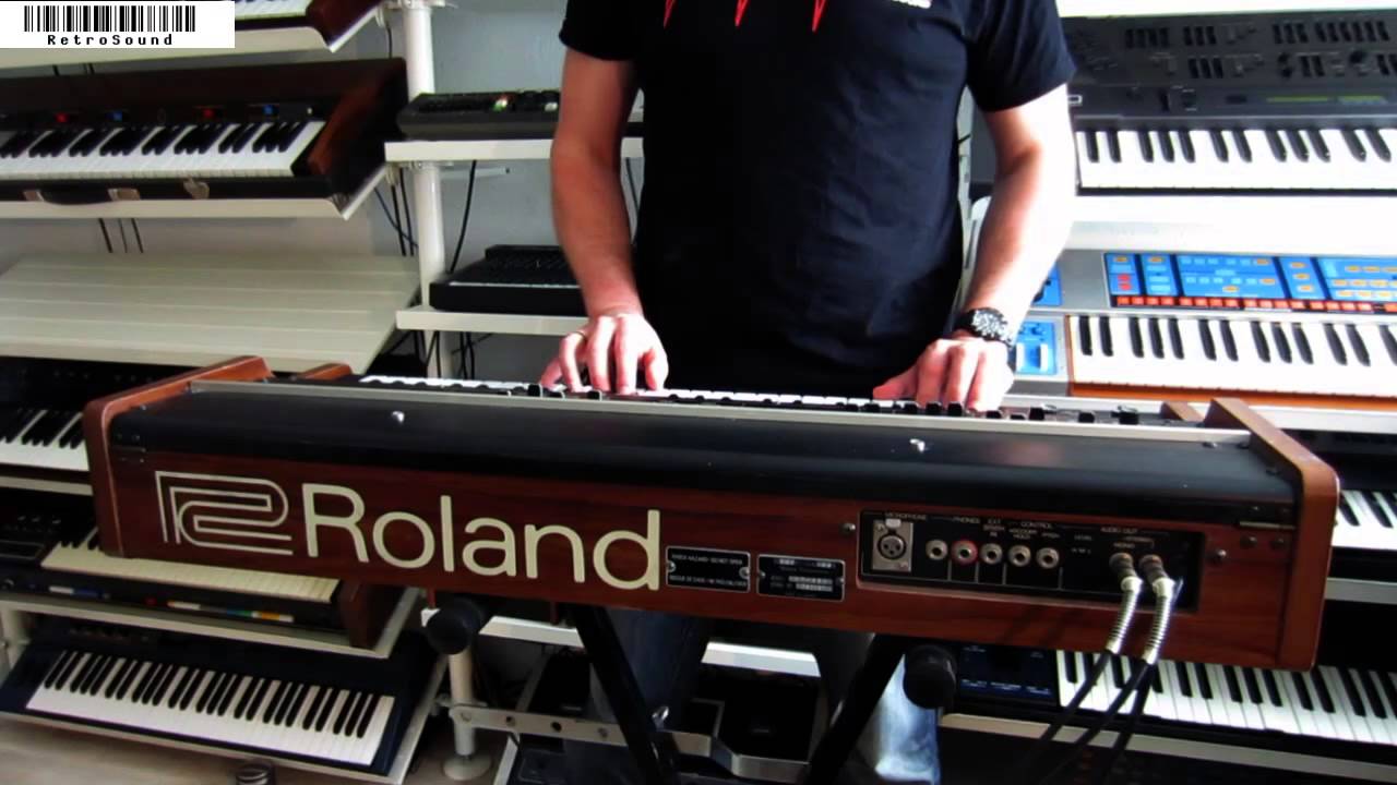 Roland VP-330 Vocoder & Moog Taurus bass pedal