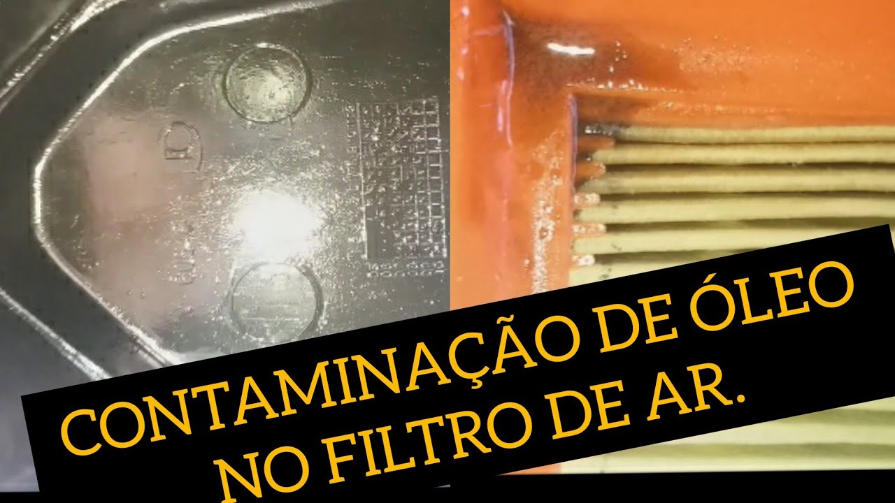 RENAULT CLIO CONTAMINAÇÃO DE ÓLEO NO FILTRO DE AR.