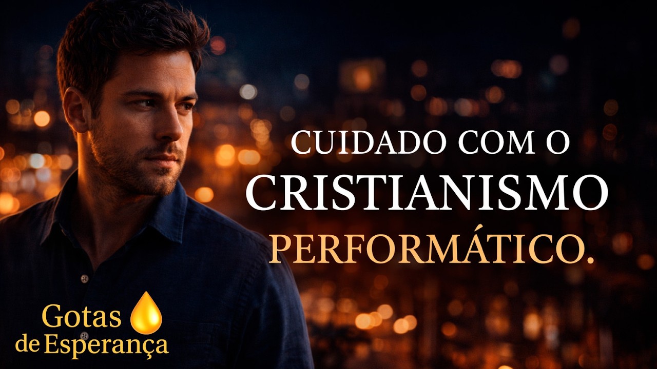 Cuidado com o Cristianismo Performático | Mateus 6:1 - Gotas de Esperança