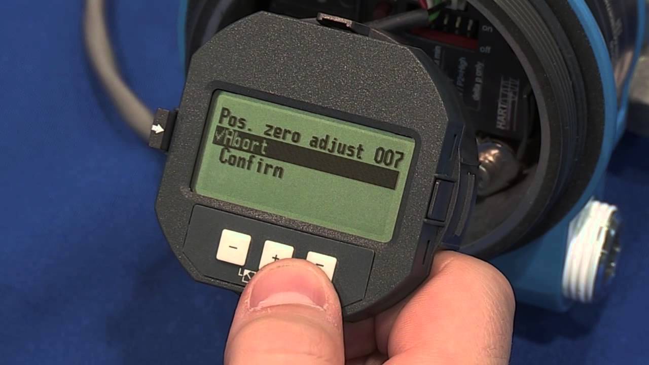 Deltabar M Setup for Pressure measurement