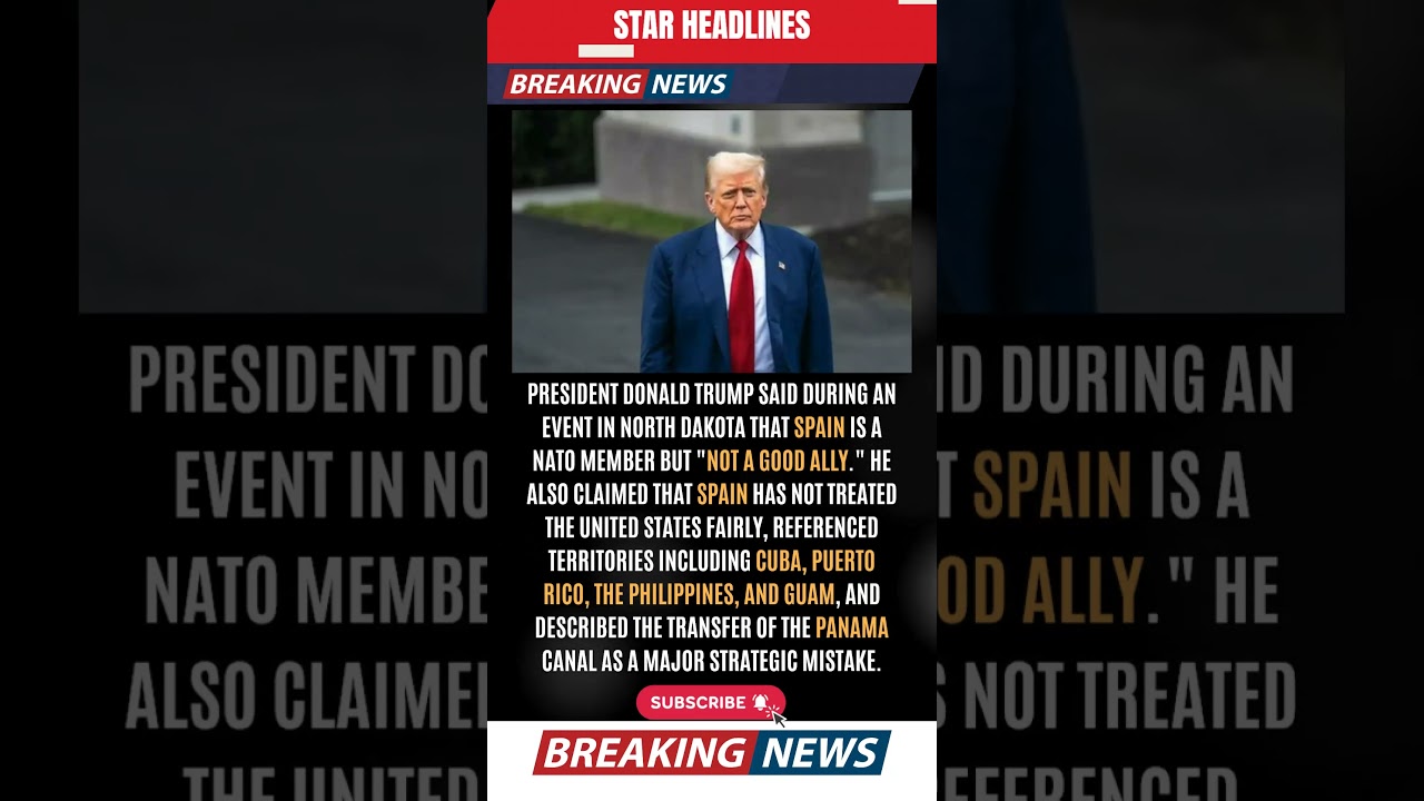 Trump Blasts NATO Ally in Shocking Speech