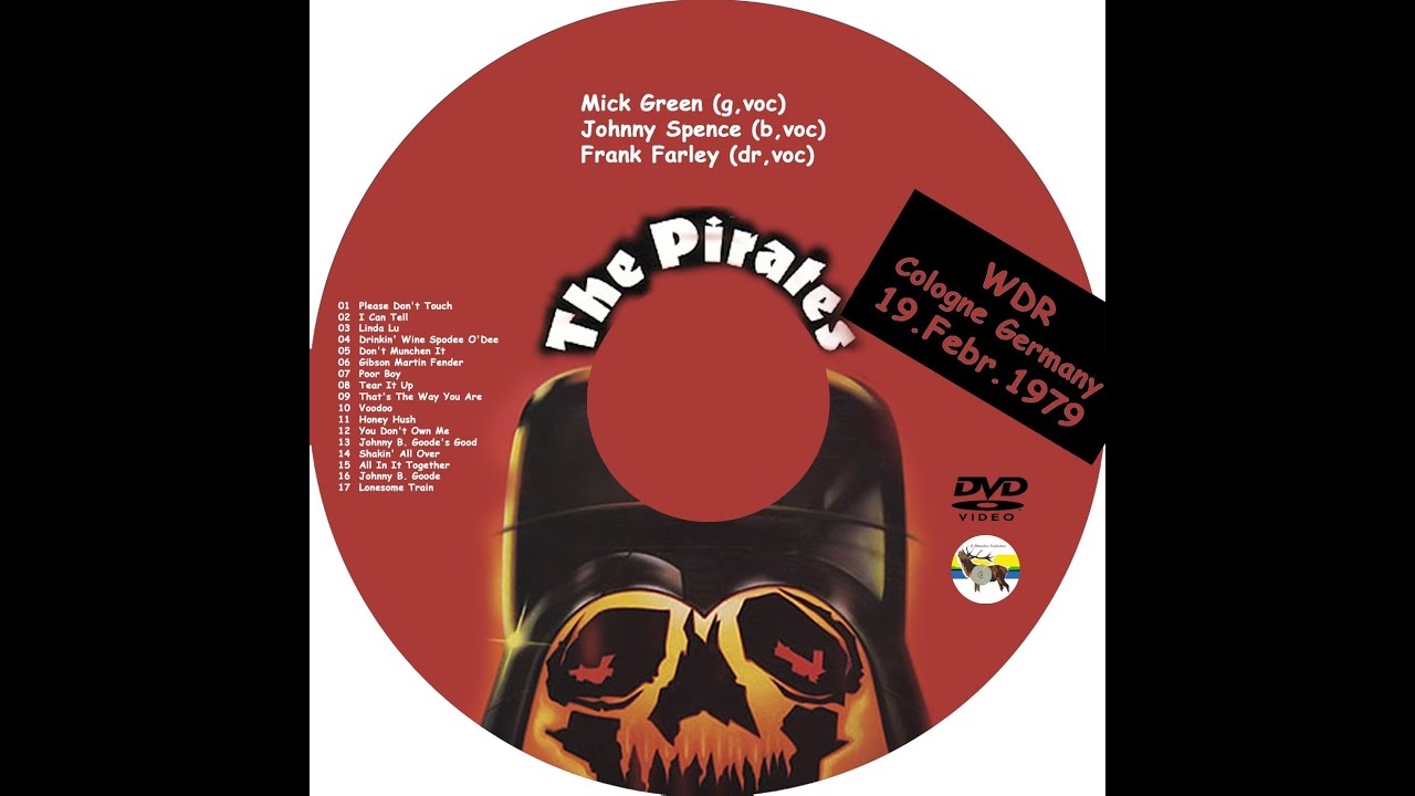 The Pirates - 19.02.1979 WDR Studio-L Cologne, Germany