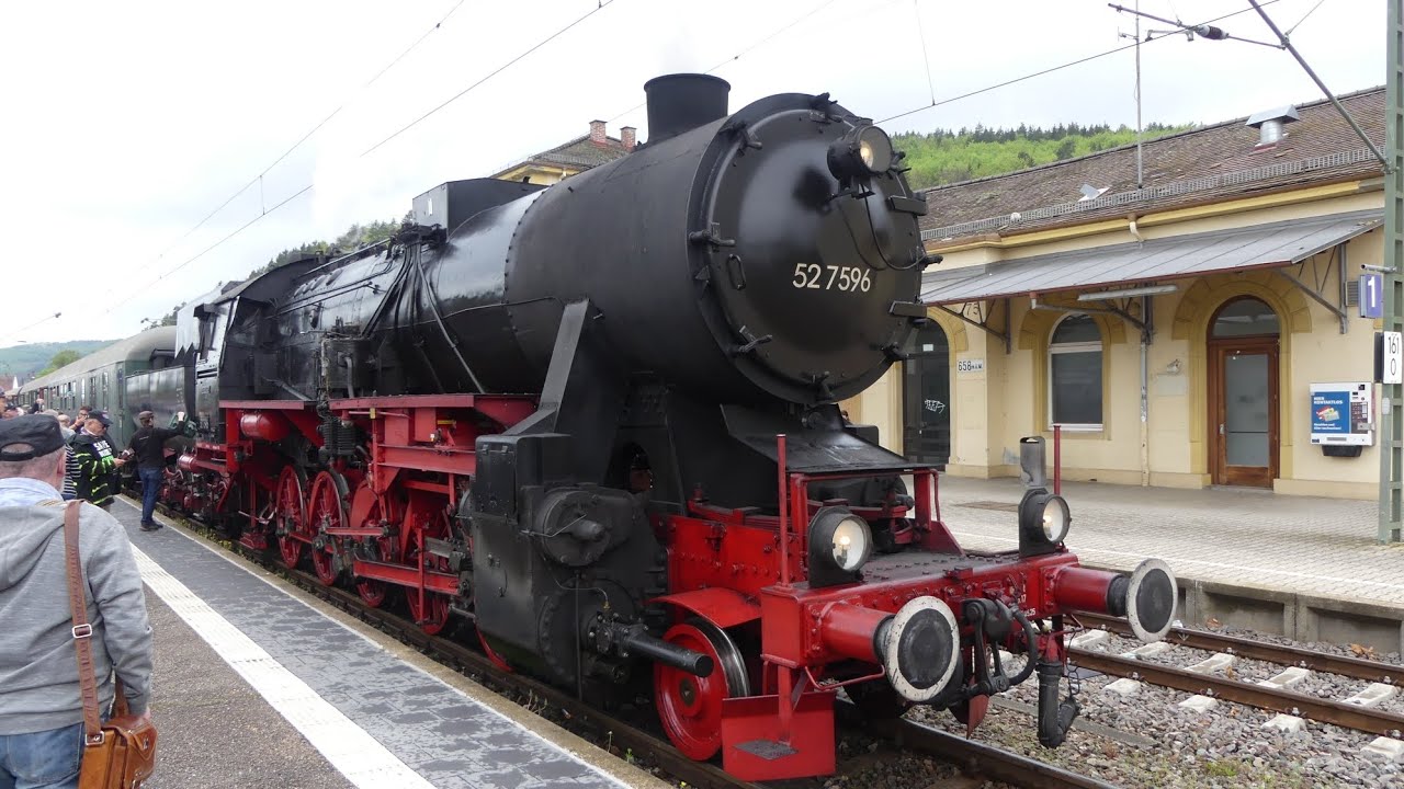 Adieu 52 7596 Letzte Fahrt zur Sauschwänzle Bahn