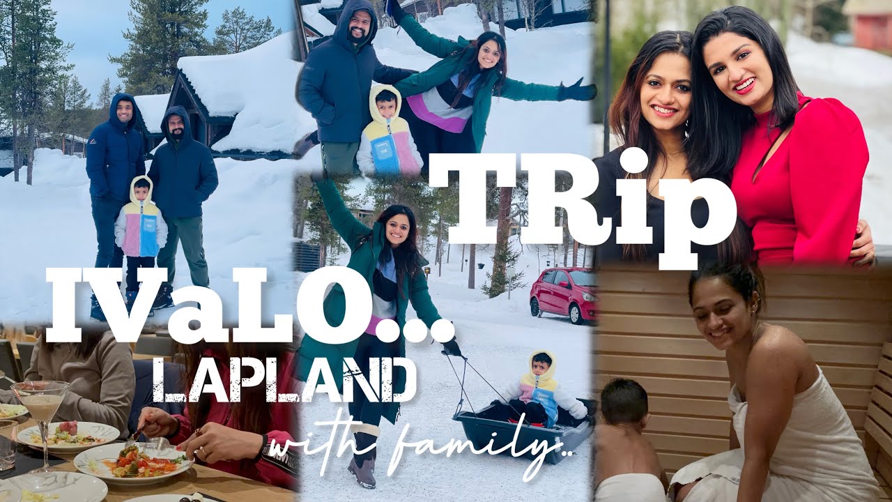 IVALO..LAPLAND..here we come 💁🏻‍♀️|| Snow || Sauna || Igloo || #lapland #finland #igloo #sauna