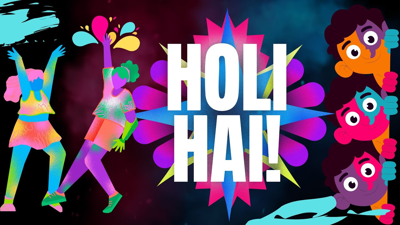Holi ka Tyohar | Aayi Holi |  Holi ka त्योहार | Popular Hindi Children Song | DhingluTV