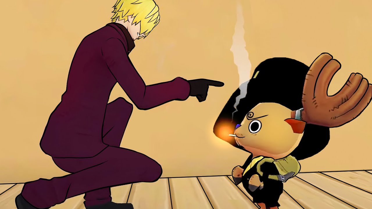 Sanji virou PAI do CHOPPER no One Piece Vr!