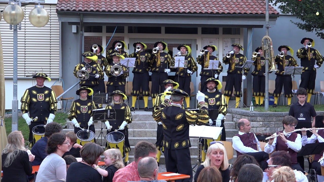 Berittener Fanfarenzug Bad Saulgau und Spielmannszug Herbertingen  - 113 Binzwangen