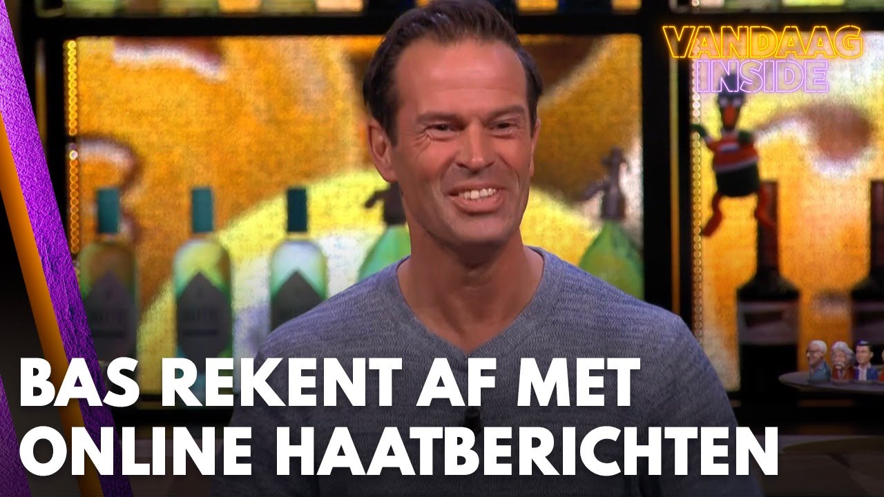 Hoe Bas Nijhuis op geniale wijze afrekent met haatberichten op social media | VANDAAG INSIDE