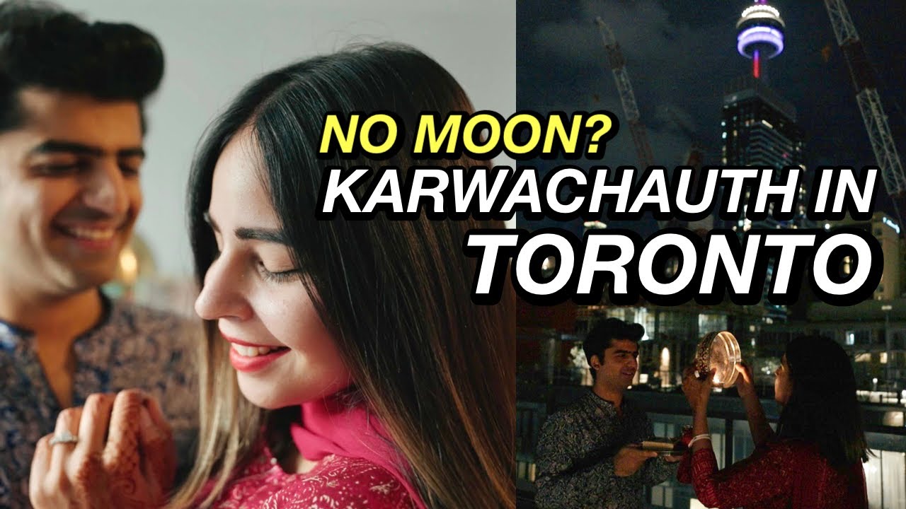 He Fasted For Me All Day | Indian Festival In Canada| Karwachauth in Canada 2021