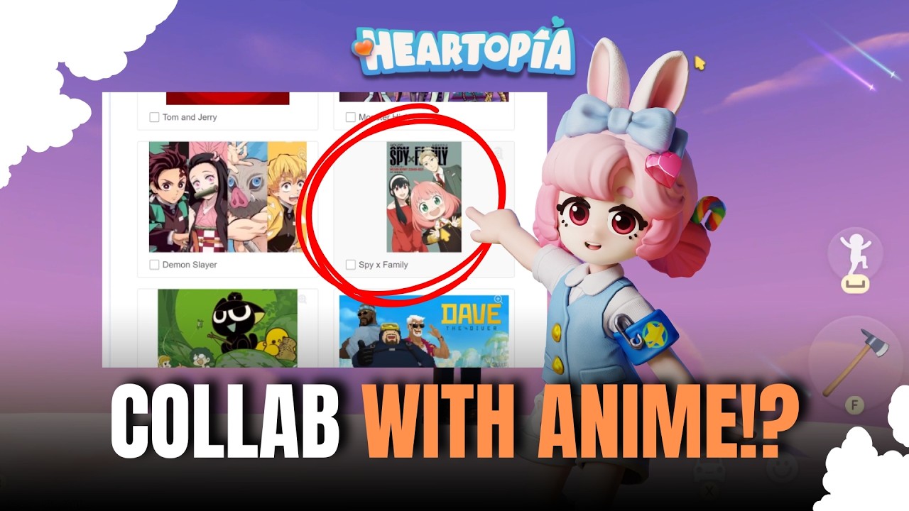 POTENSI COLLAB HEARTOPIA Sama ANIME!? Miku, Spy x Family & Demon Slayer? 😱 Update Heartopia Survey