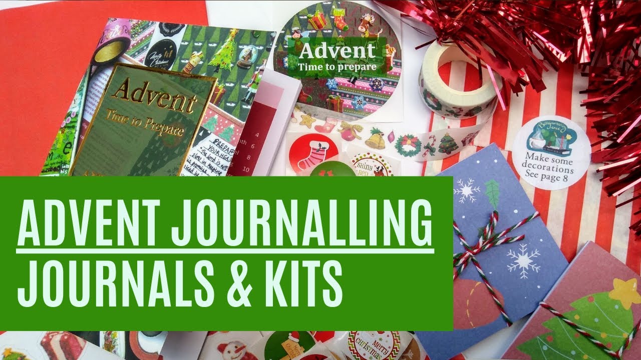 Advent Journals and kits, Bible Journalling