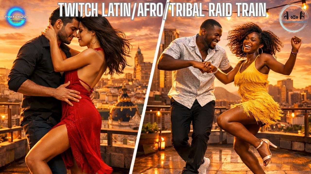 Twitch DJs Latin • Afro • Tribal Raid Train 🔥 Global Rhythms Live DJ Set