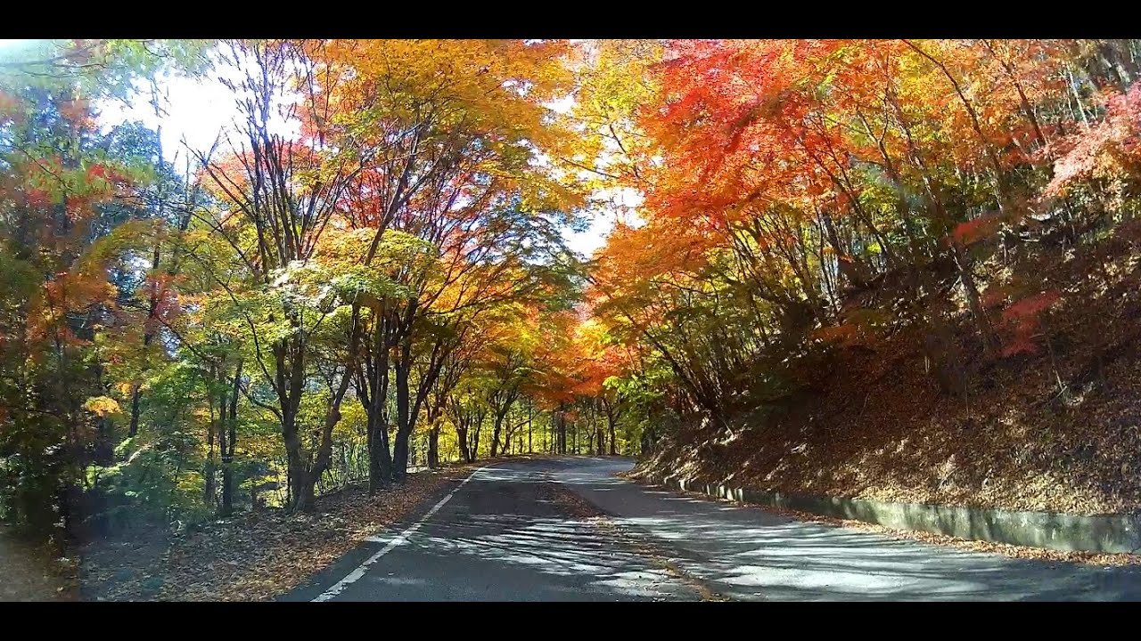 日塩もみじラインR19　那須塩原→鬼怒川
