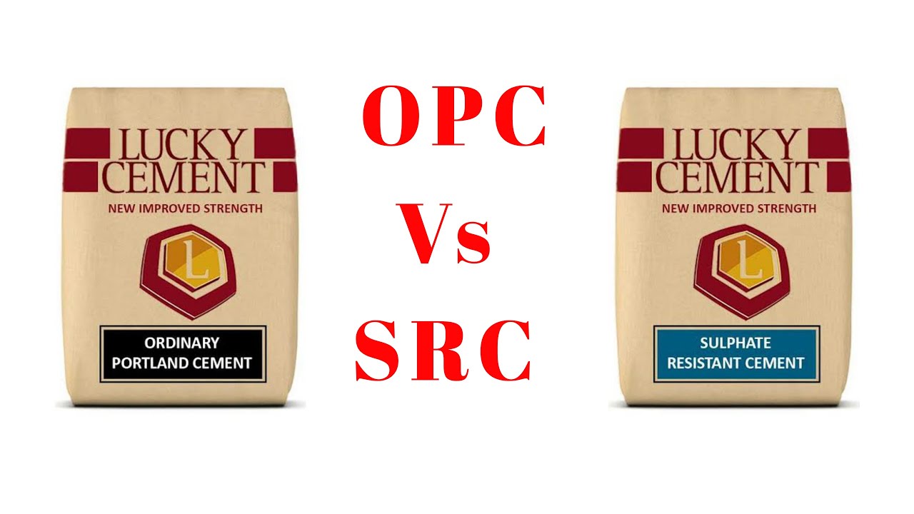 Difference Between OPC and SRC Cement