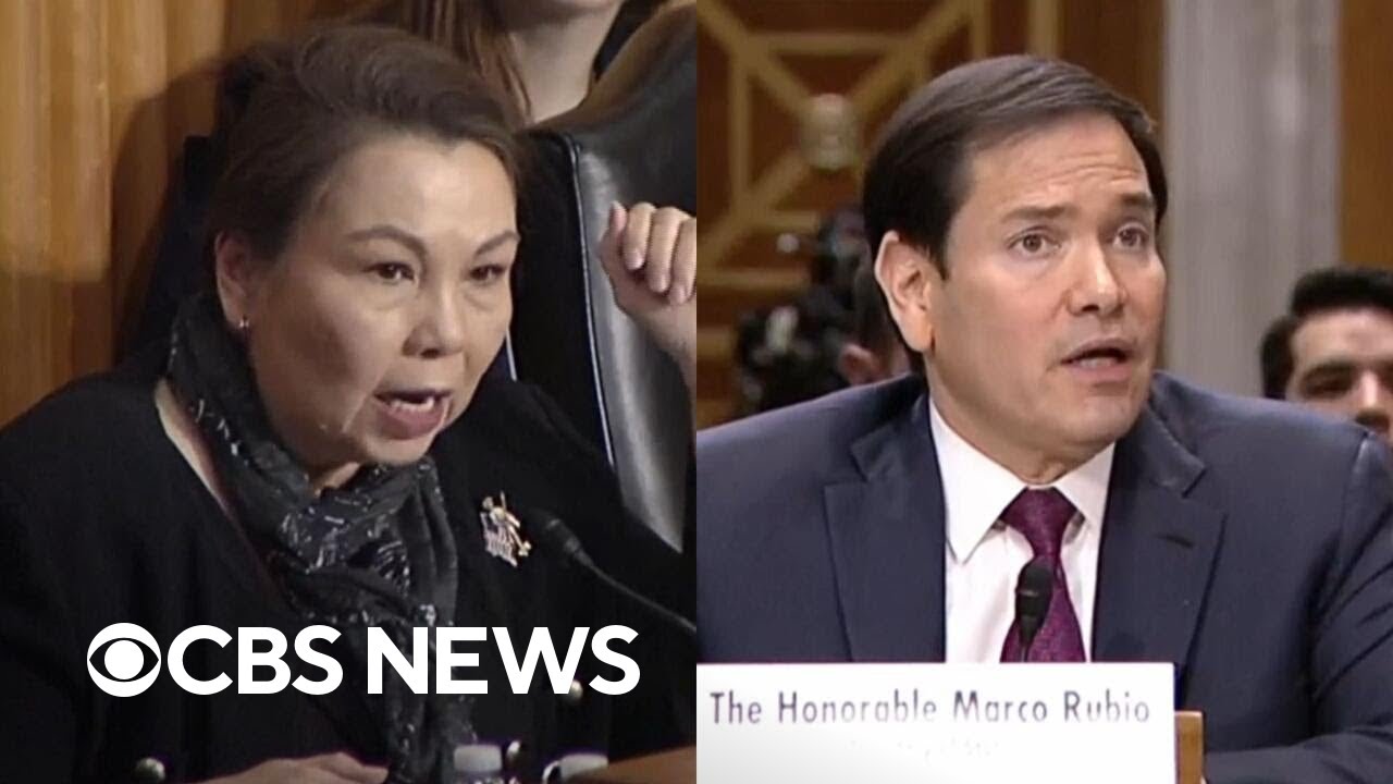 Rubio says U.S. not at war with Venezuela as Duckworth presses on Trump's use of Alien Enemies Act