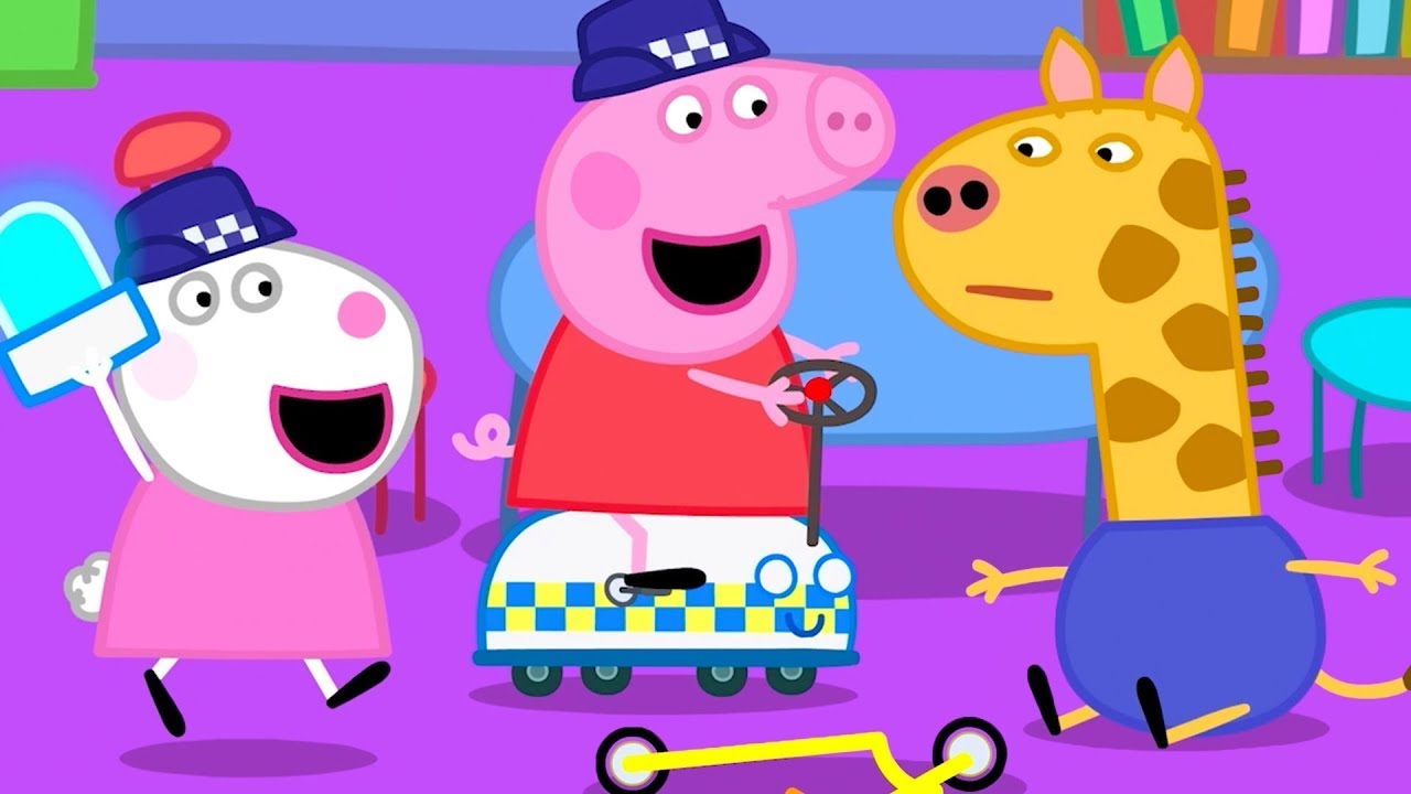 Peppa Pig Português Brasil | Policiais e ladrões | Contos da Peppa Pig