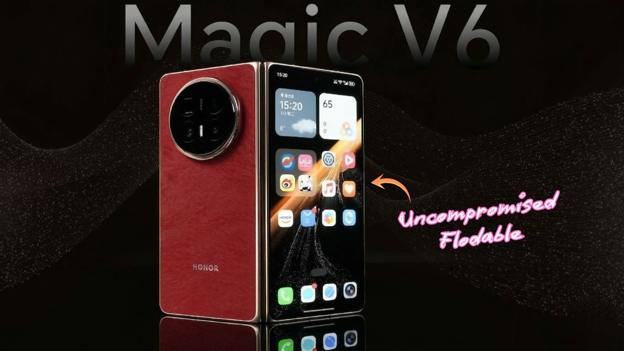 Подробный обзор Honor Magic V6 | Ультратонкий складной смартфон с мощным аккумулятором и функциям...