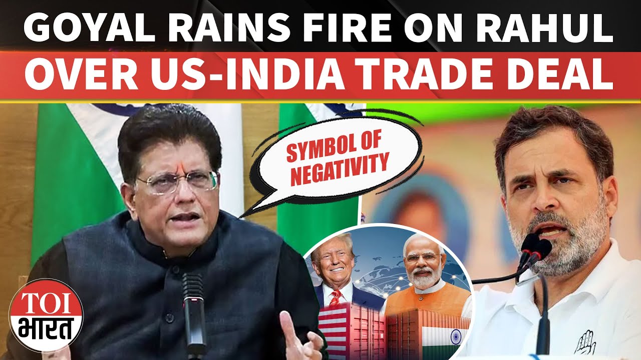 'Mirchi Lagti Hai?': Piyush Goyal BLASTS Rahul Gandhi Over US-India Trade Deal, Lok Sabha Chaos