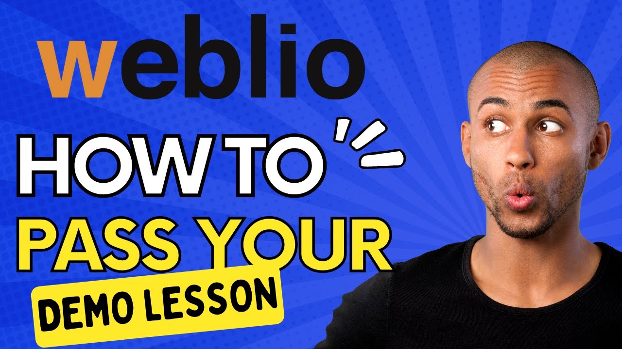 How to pass your demo lesson 2022||Weblio|| #esl