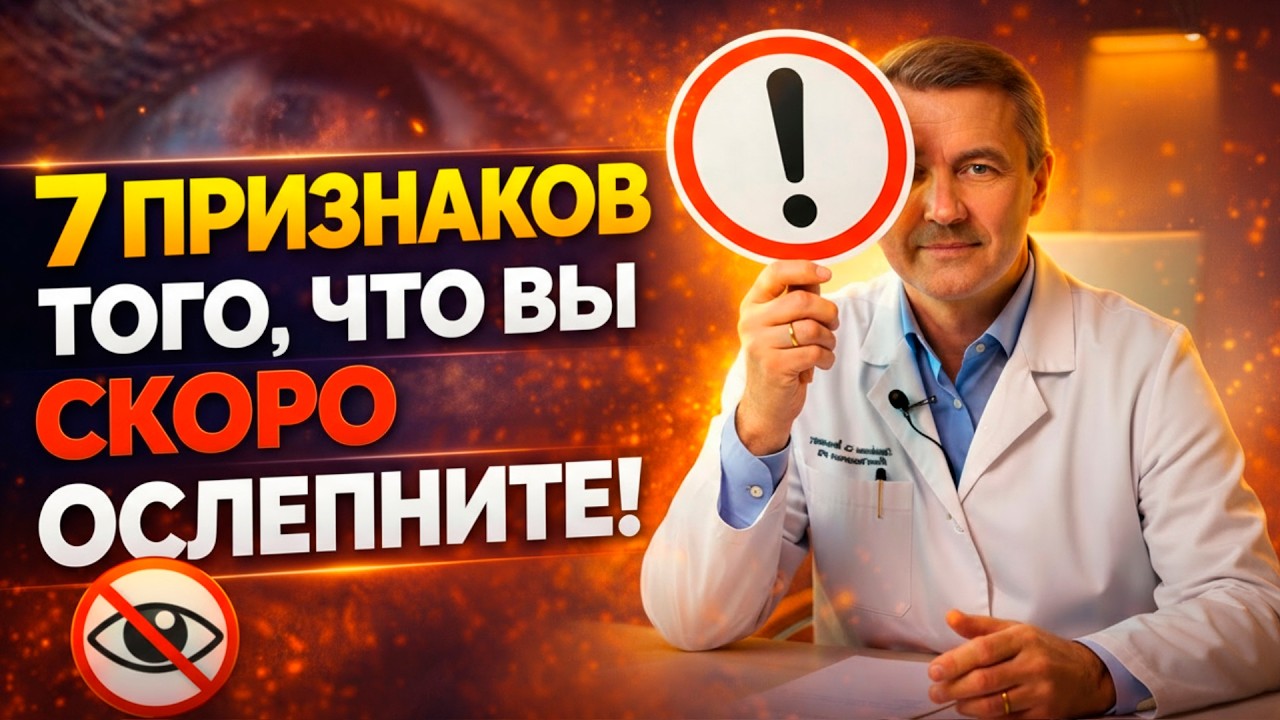 7 сигналов КАТАРАКТЫ, которые вы путаете с усталость | Проверьте себя прямо сейчас!