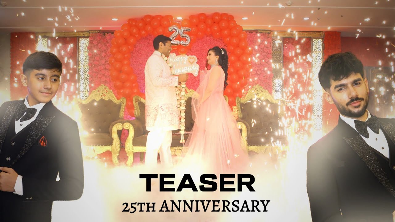 25th ANNIVERSARY TEASER !! NAVDEEP & ARCHNA