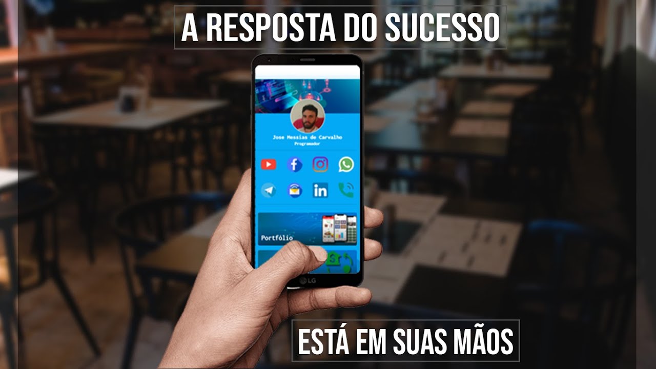 Cartão digital interativo com GlideApps