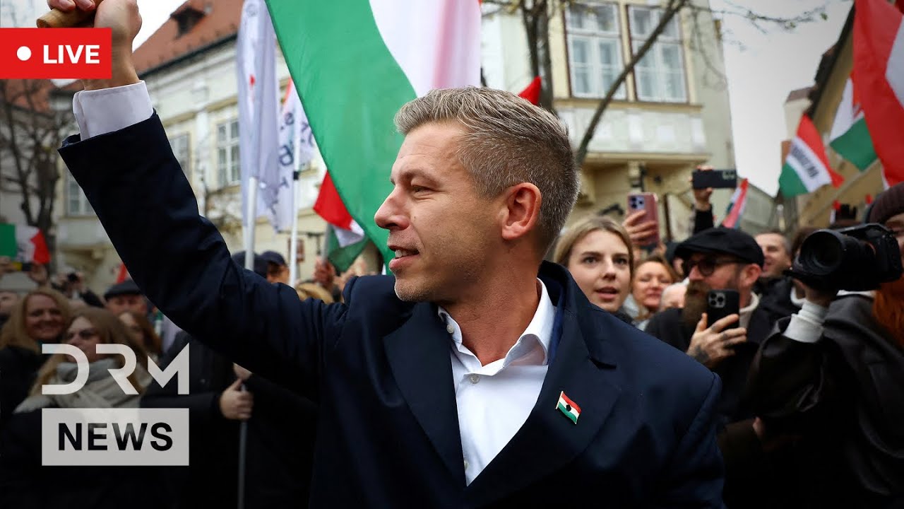 LIVE: Hungary Opposition Leader Leads Protest Over Juvenile Abuse | DRM News | AC1F