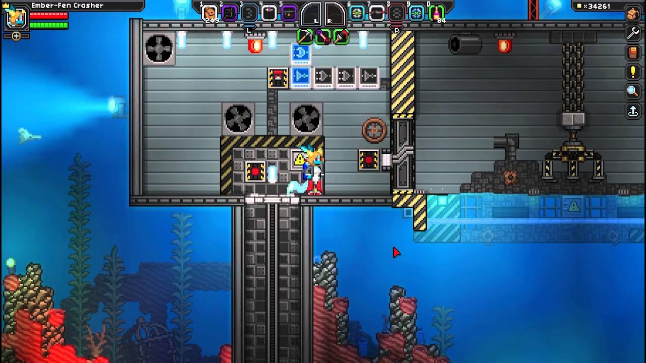 My Ocean Base In Starbound