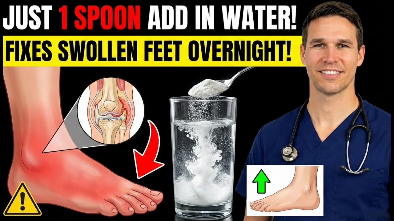 7 Bedtime Fixes That Drain Foot Swelling Overnight | Senior Health Tips