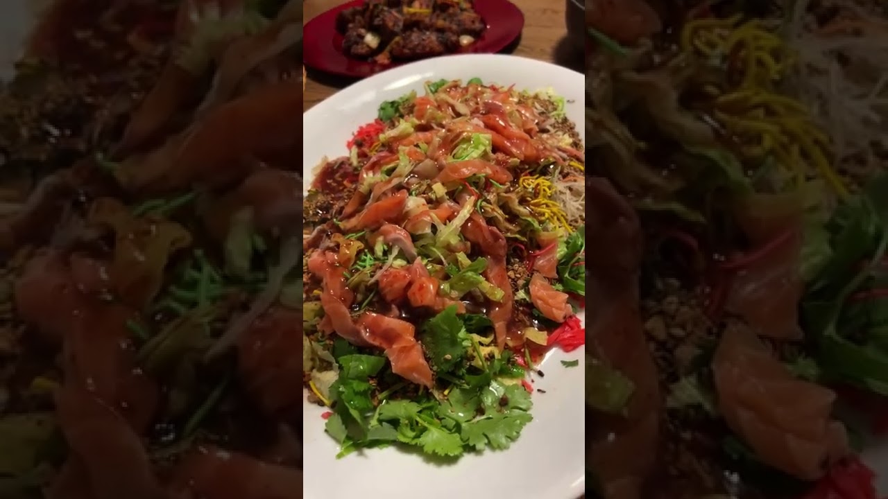 What is PROSPERITY TOSS? Yee Sang (Lo Hei) Lunar Chinese New Year