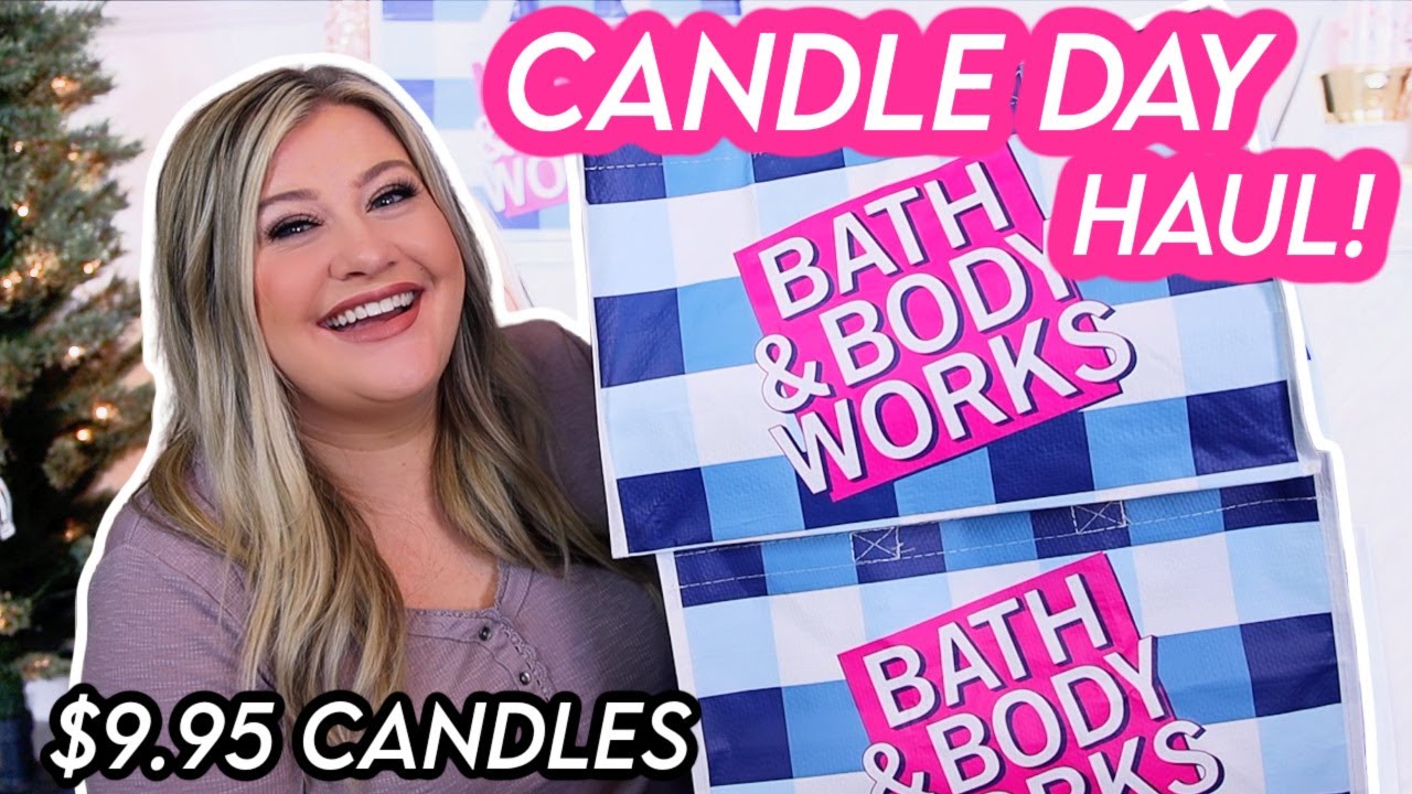 BATH & BODY WORKS CANDLE DAY 2022 HAUL!