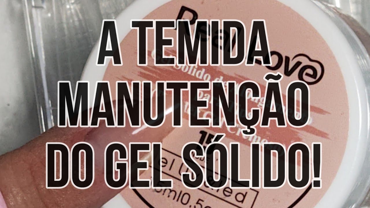 A temida manutenção do gel sólido