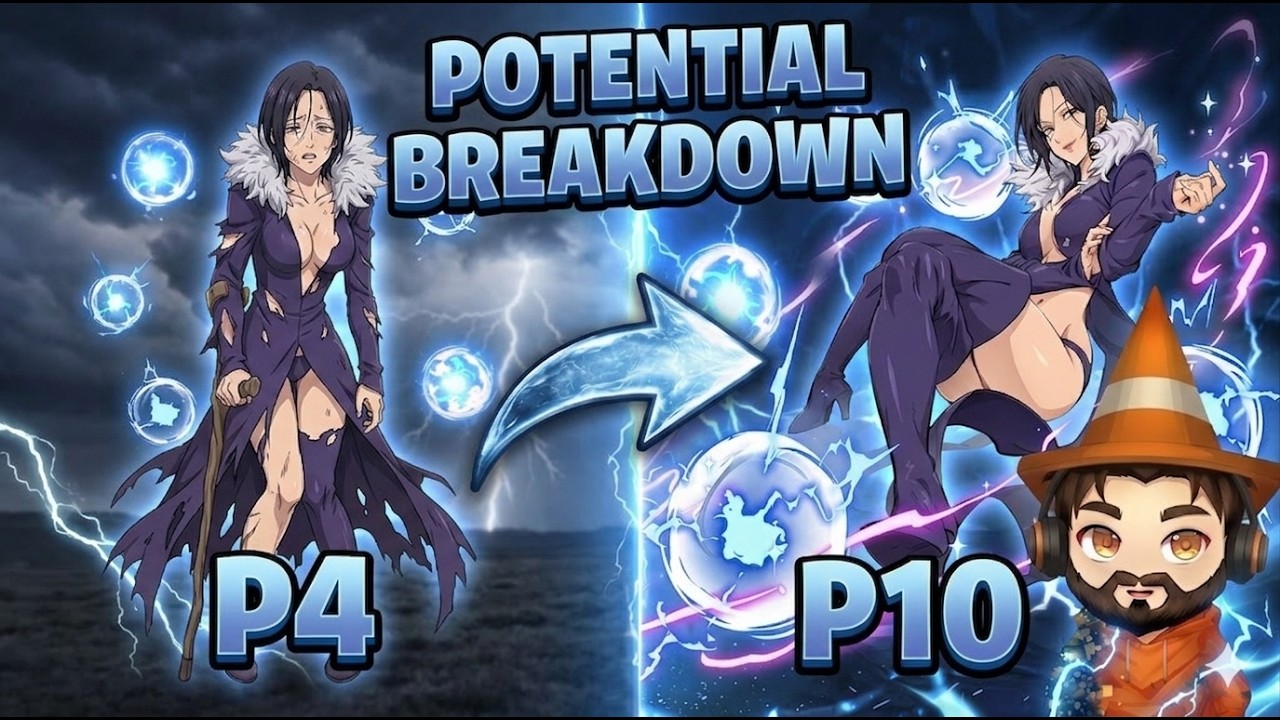 Czy warto? Poradnik ulepszania potencjału Merlin (błyskawica) (P4&ndash;P10) [Seven Deadly Sins: Origin]