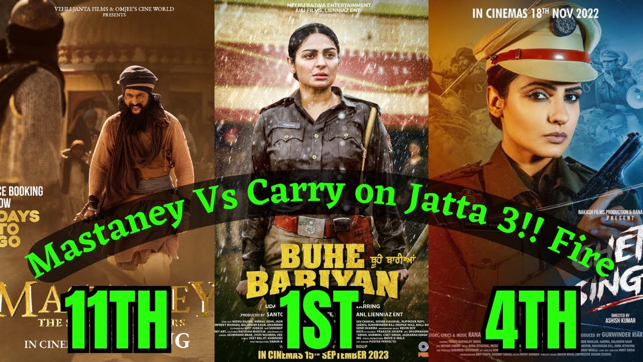 Mastaney  , Cheta Singh ,  Buhe Bariyan Worldwide Box Office Collection