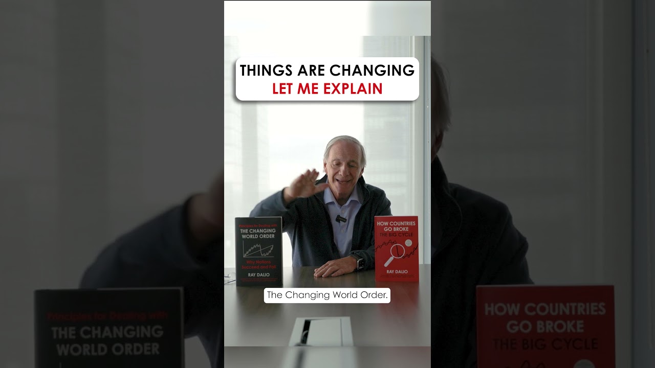 Things are Changing, Let me Explain
