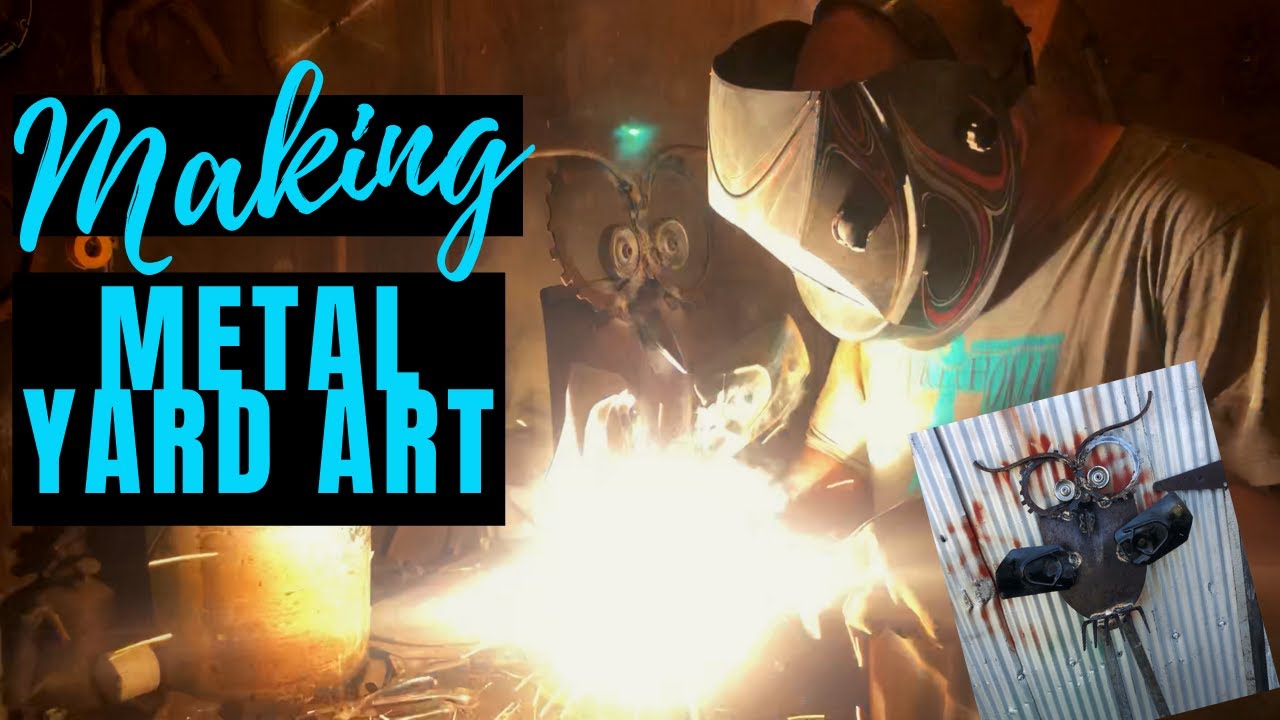 Making Metal Yard Art