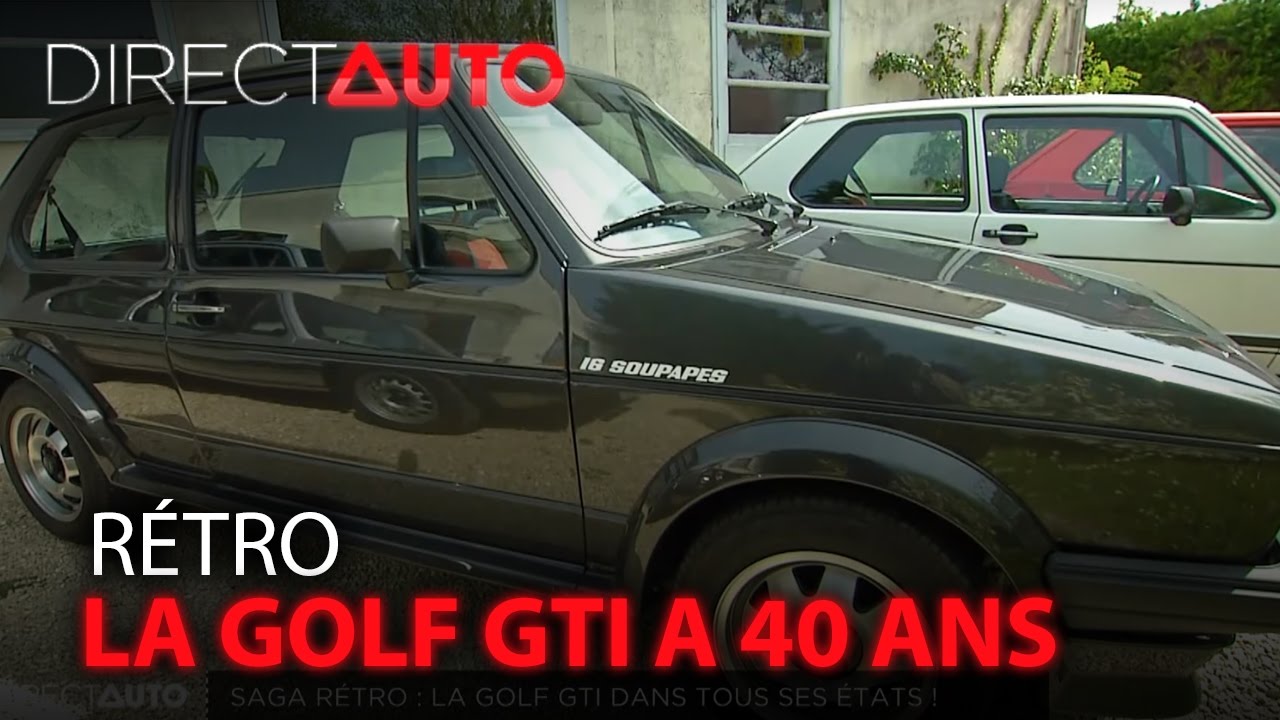 Les 40 ans de la Golf GTI - DIRECT AUTO