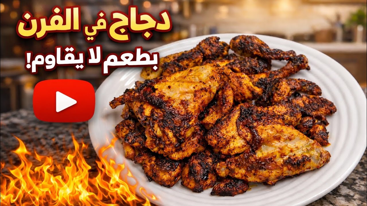 جربي الدجاج في الفرن بهذه الخلطة السحرية! 😋🔥