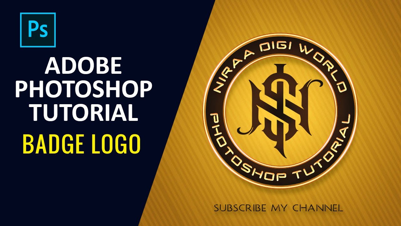 Badge Logo - Photoshop Tutorial