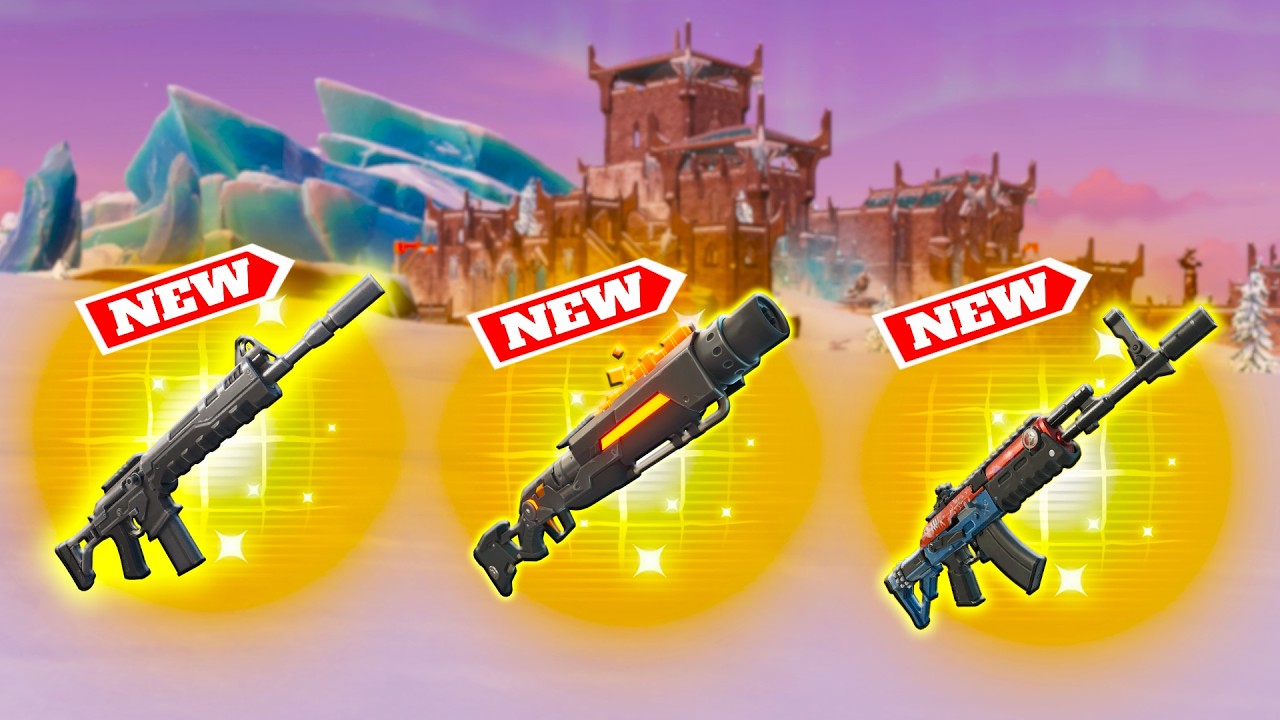 Где найти ВСЕ *НОВЫЕ* мифические виды оружия! (Новый сезон Fortnite)