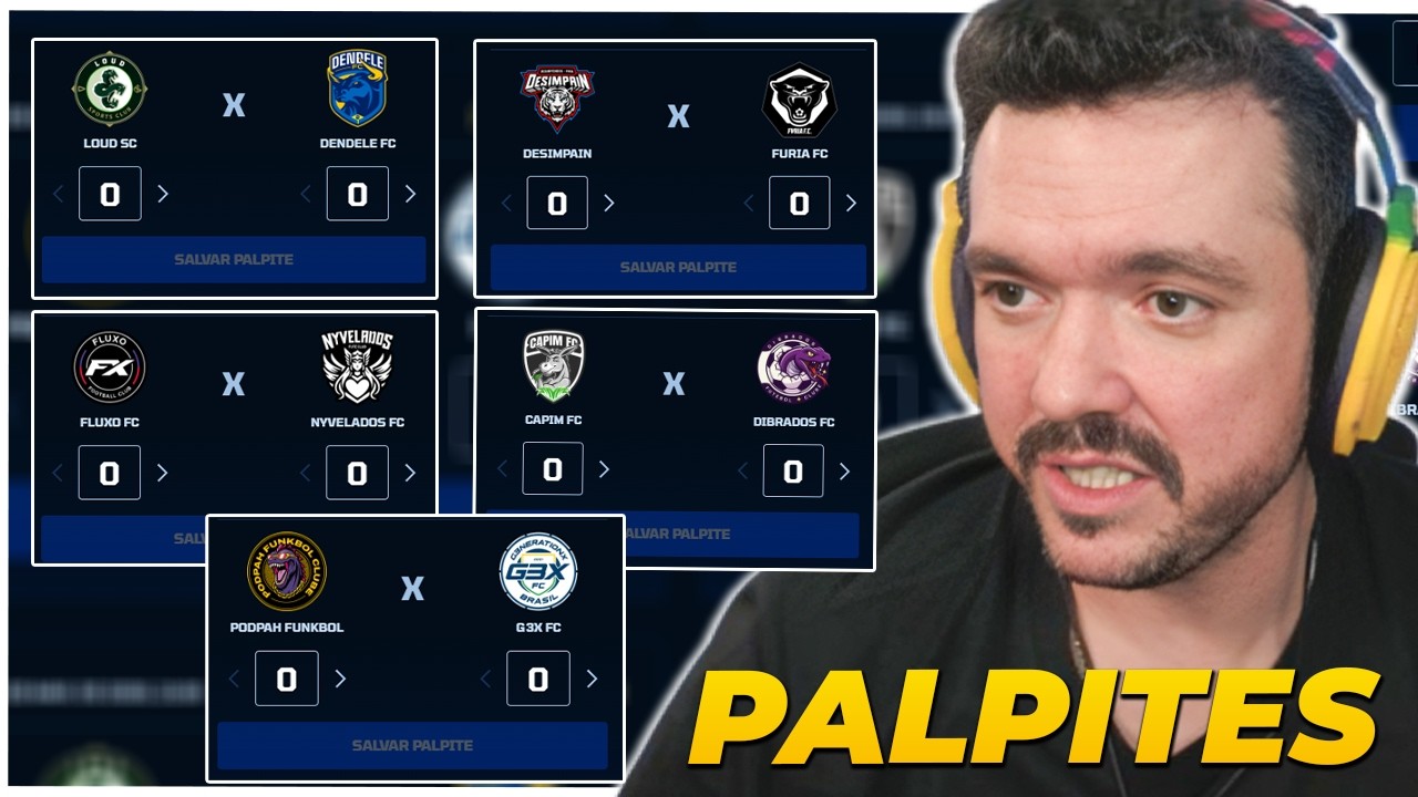 GAULES MONTANDO SEUS PALPITES PARA OS PRÓXIMOS CONFRONTOS DA KINGS LEAGUE BRAZIL