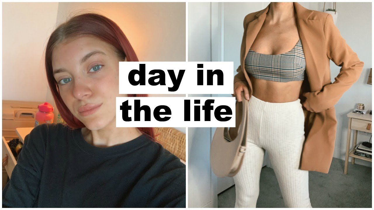 day in the life: my last day of college, face contouring & filming tiktoks | Keaton Milburn