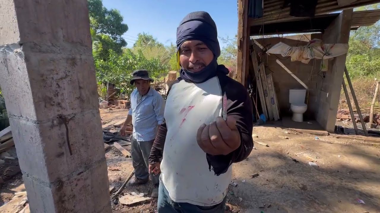 🟣Iniciamos la construcción de la NUEVA CASA de la abuelita Blanca /Proyecto #56 🇸🇻/Nuevo integrante 