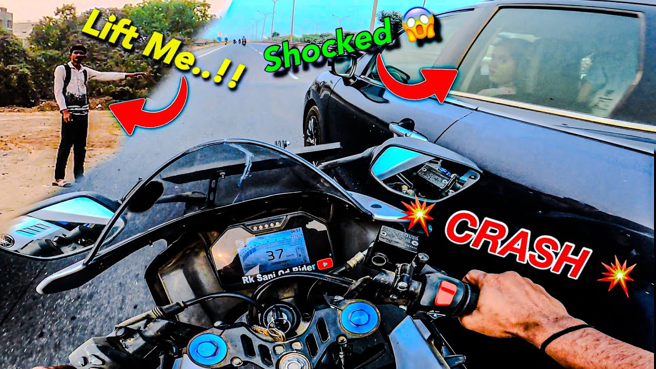 ALMOST CRASH 💥 || My First Moto Vlog || Sani Bhai New Vlog 🔥