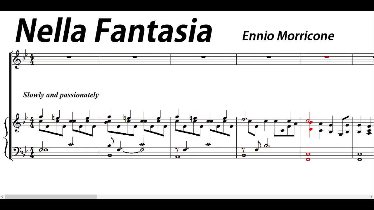 Nella Fantasia (Ennio Morricone) ▶ 넬라 판타지아