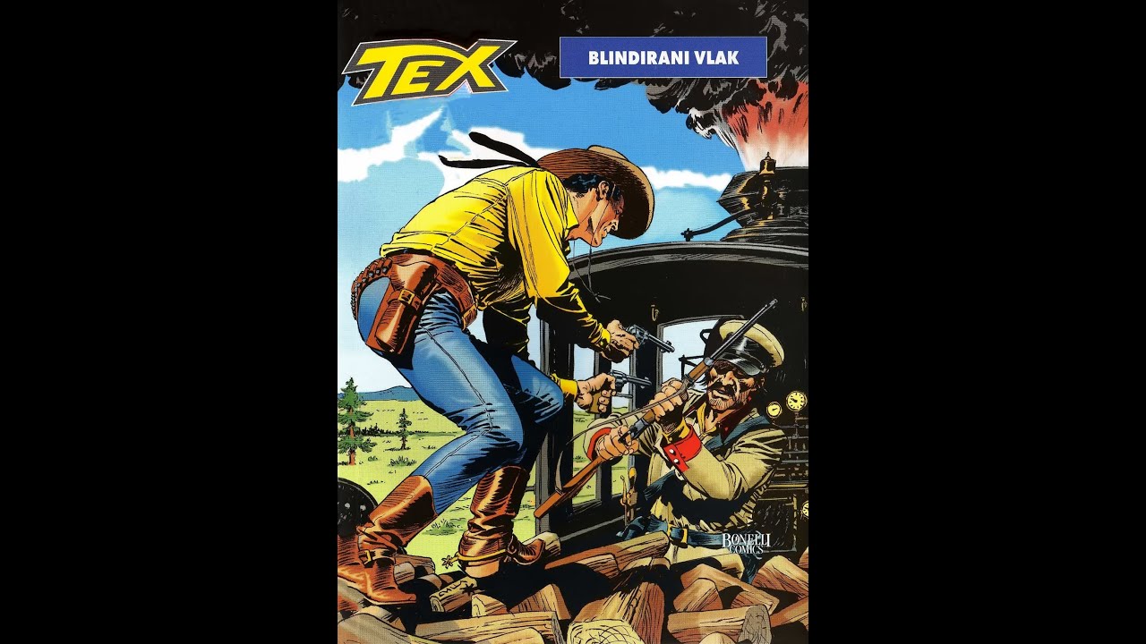 Tex Willer - Blindirani Vlak 1/7 (Strip u boji)