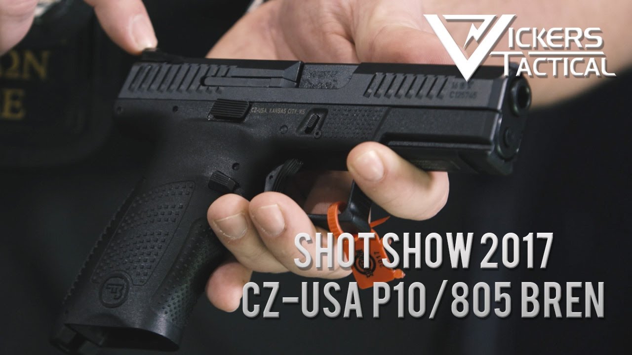 Shot Show 2017 - CZ-USA P10/805 Bren Carbine