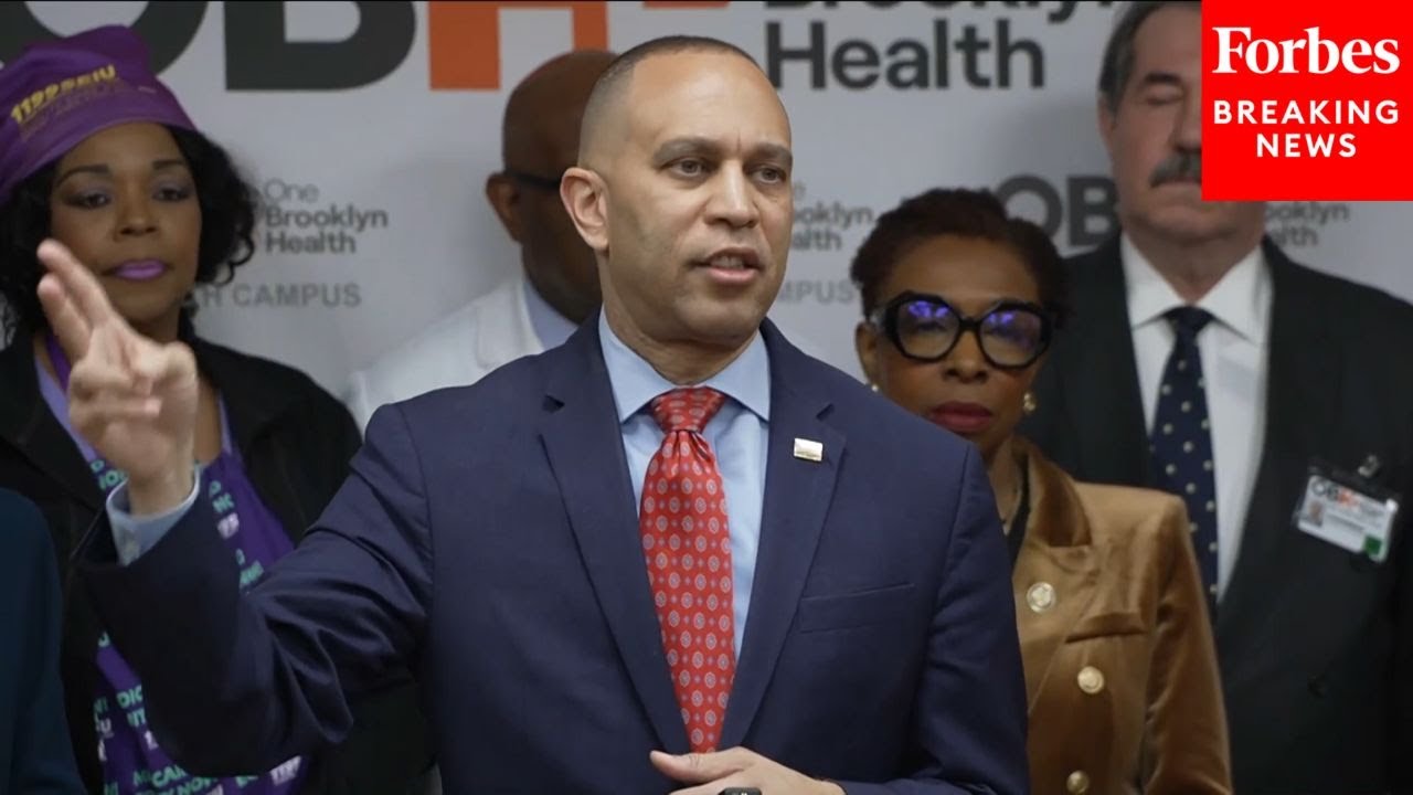 JUST IN: Hakeem Jeffries Holds 'Medicaid Day Of Action' Press Conference